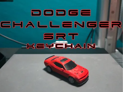 Portachiave Dodge Challenger SRT