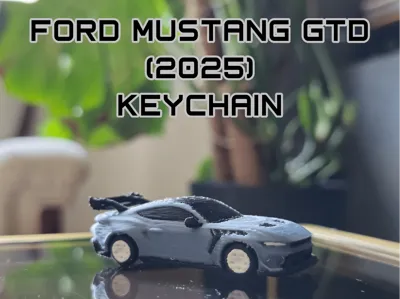 Portachiave Ford Mustang GTD (2025)