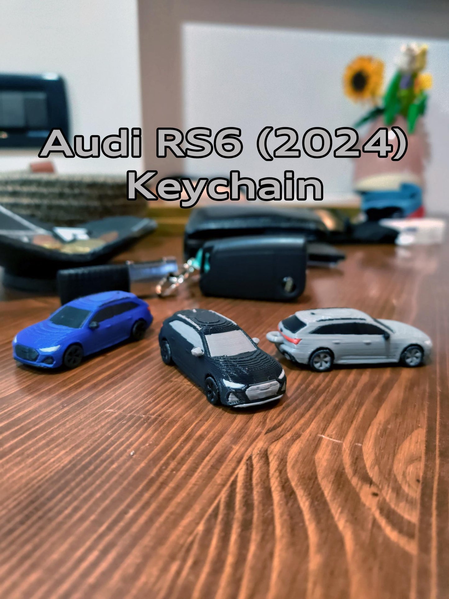 Audi RS6 Keychain