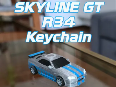 Portachiave Nissan Skyline GT R34