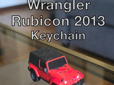 Portachiave Jeep Wrangler Rubicon 2013