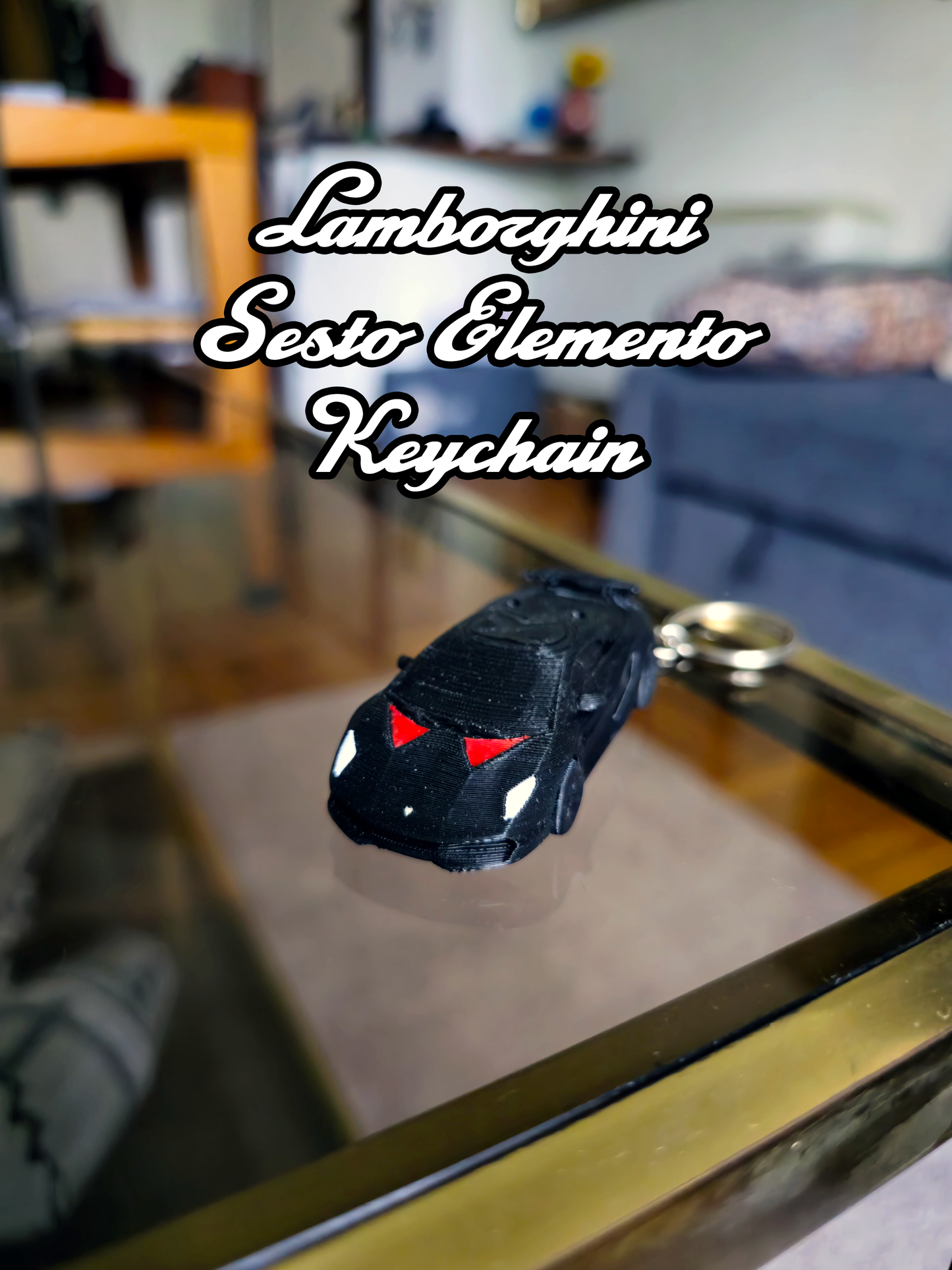 Lamborghini Sesto Elemento Keychain