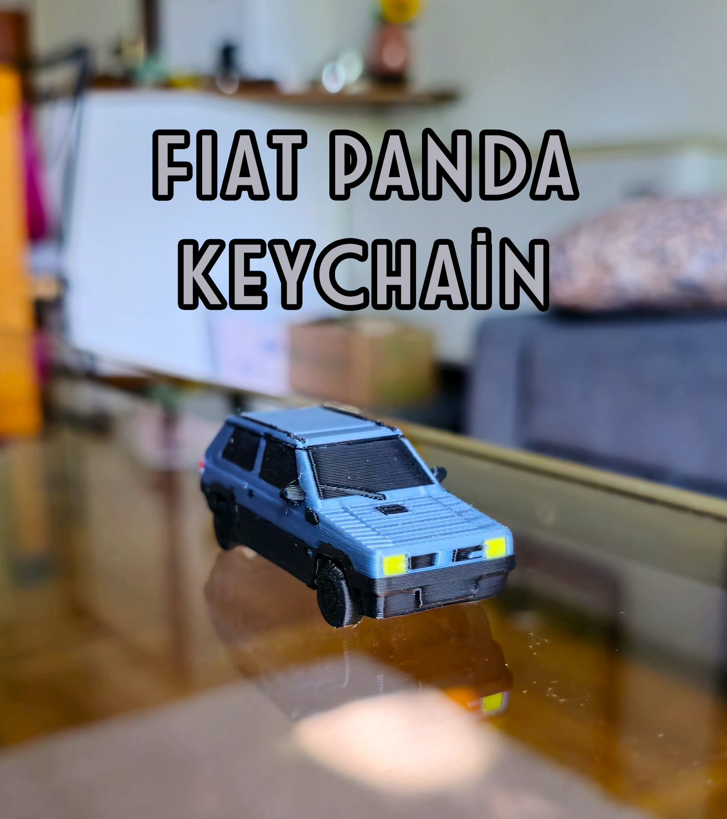 Fiat Panda Keychain