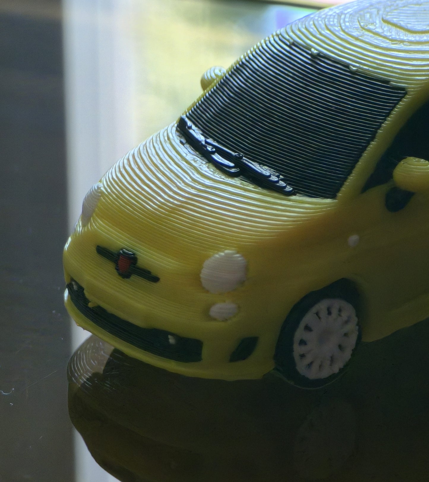 Fiat 500 Abarth Keychain