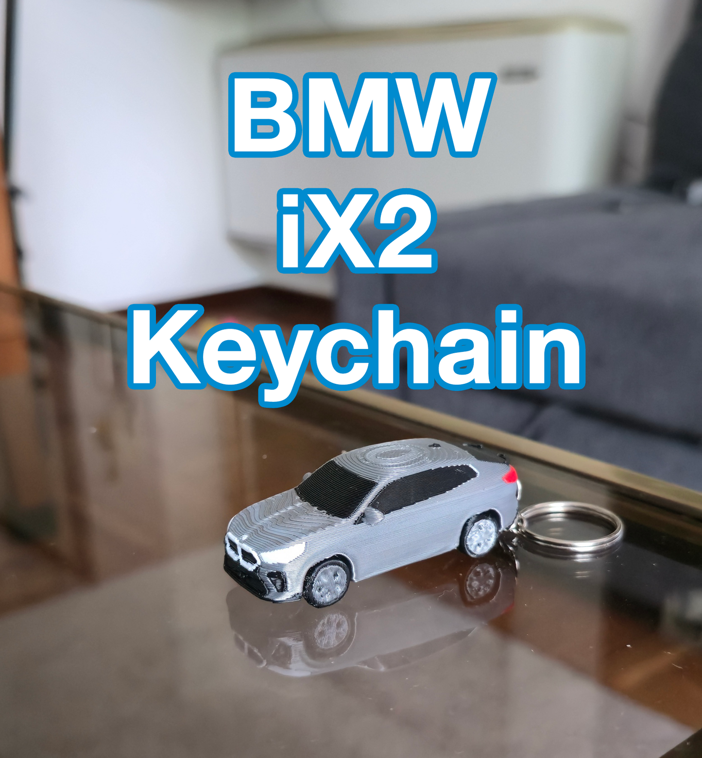 BMW iX2 Keychain