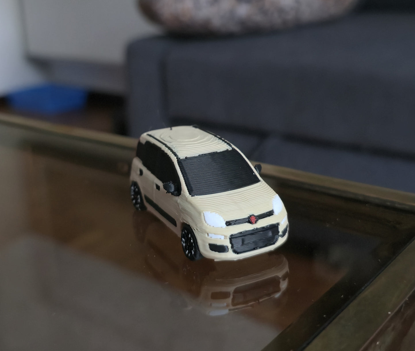 Fiat Panda (Pandina) Keychain