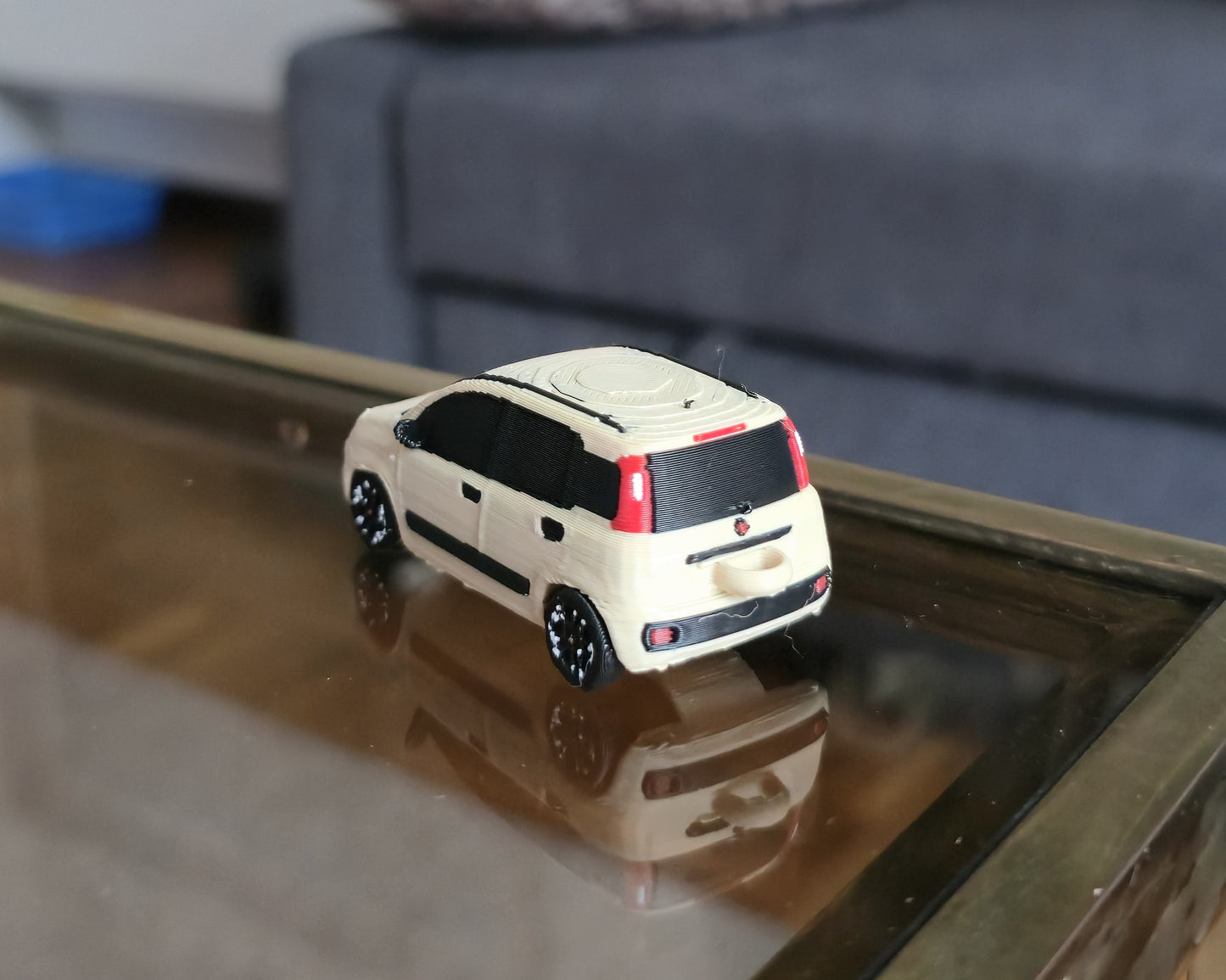 Fiat Panda (Pandina) Keychain