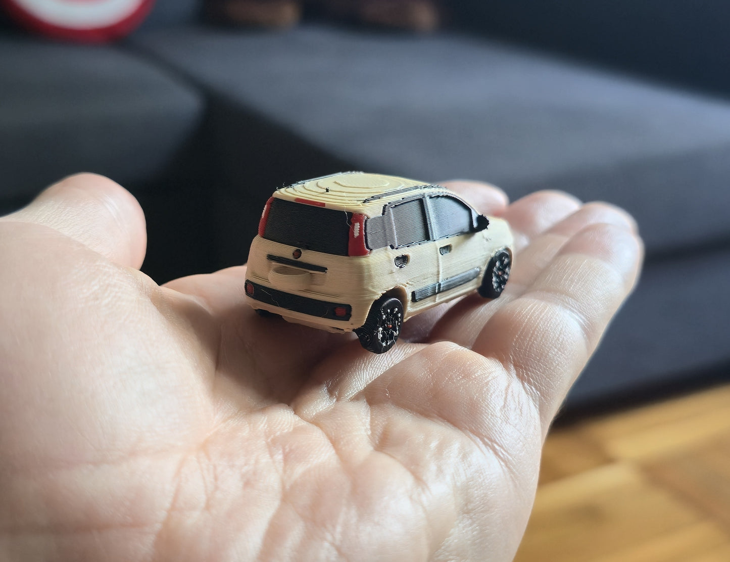 Fiat Panda (Pandina) Keychain