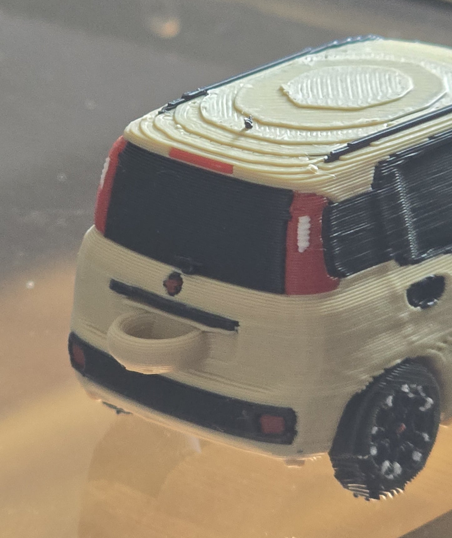 Fiat Panda (Pandina) Keychain