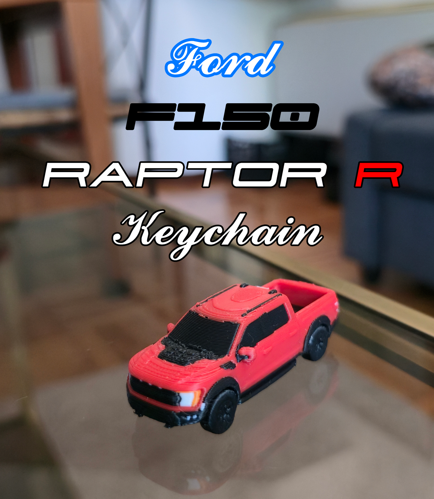 Ford F-150 Raptor R Keychain
