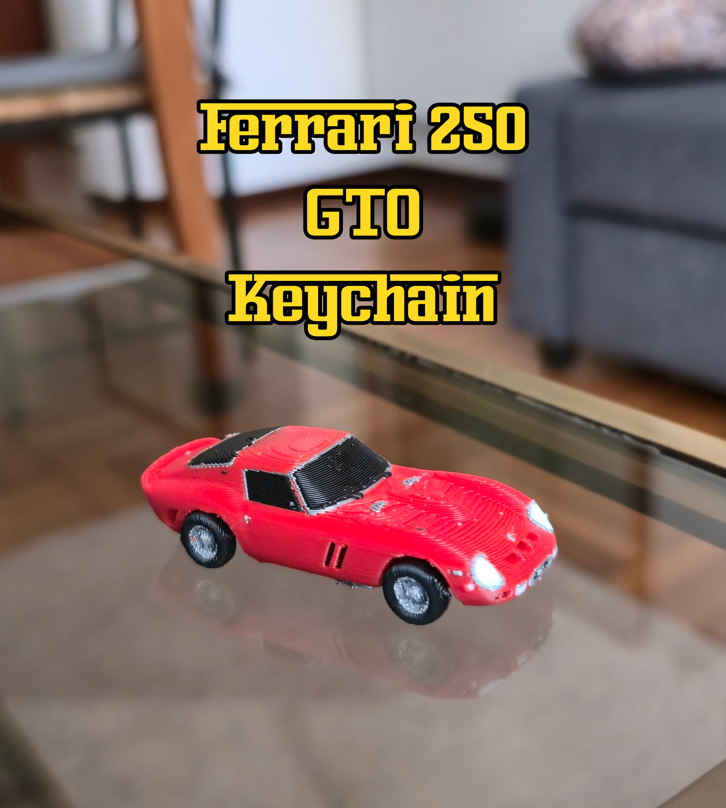 Ferrari 250 GTO Keychain