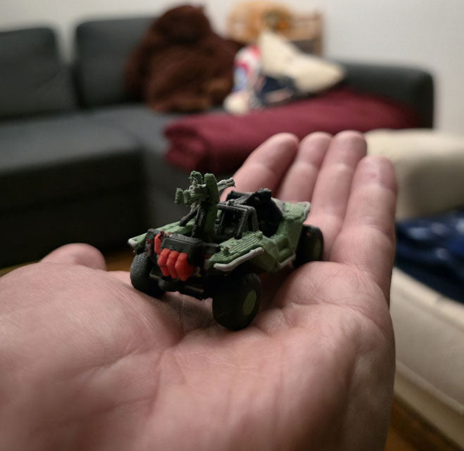 Halo Warthog Keychain