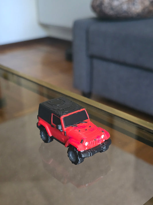 Jeep Wrangler Rubicon 2013 Keychain (working wheels)