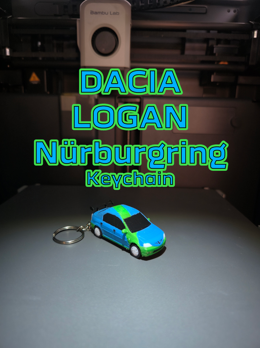 Portachiavi Dacia Logan Nürburgring (ruote funzionanti)