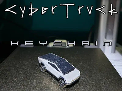 Portachiave Tesla Cybertruck