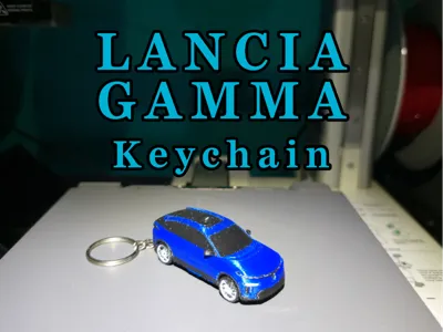Portachiave Lancia Gamma