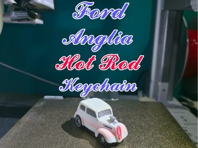 Portachiave Ford Anglia Hot Rod