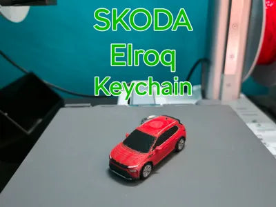 Portachiave Skoda Elroq